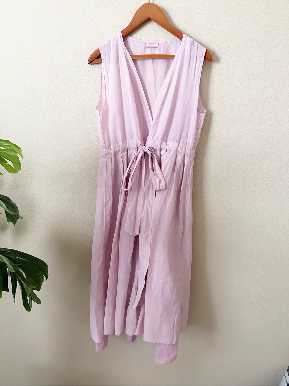 CP Shades Julia Dress in Pink Cotton/Silk Size S